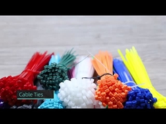 De aangepaste Plastic Zelfsluitende van de Kabelfatener van de Draadklitband Band van de de Band Nylon Kabel