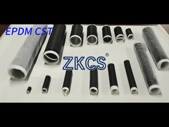 Zwarte 1kv laagspannings EPDM siliconen rubber koud krimpbuis