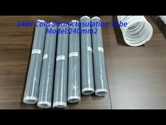 Professionele zwarte koudkrimpverbindingen voor enkel- en driekernige middenspannings-polymeren kabels