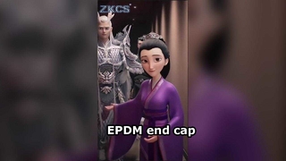 Koudkrimpende eindkap sluit gepantserde kabel af