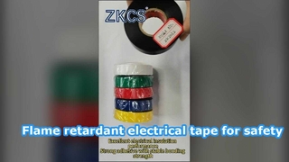 PVC elektrische isolatietape voor het bundelen van kabels
