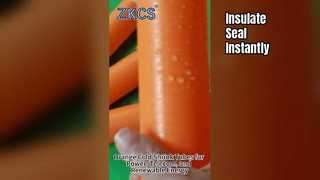 Kleurgecodeerde veiligheid begint met oranje koudekrimptechnologie.