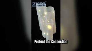 Transparante koudkrimpkous – duidelijke bescherming waarop u kunt vertrouwen