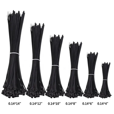 Banden Duurzame Gebruikende 3,6 X 100mm van de pit Zelfsluitende Nylon Kabel Zwarte Witte Multikleur