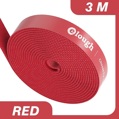 Aangepaste van de de Band Plastic Zelfsluitende Draad van de Bevestigingsmiddel Nylon Kabel de Klitbandkabel