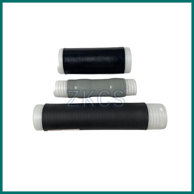Silicone rubber koud krimpen buizen met mastic binnen voor het afdichten, repareren, verbinden van kabels