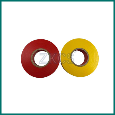 19mm*0,13mm*10m PVC-elektrische isolatietape voor kleurcodering,brandvertrager van draadisolatie