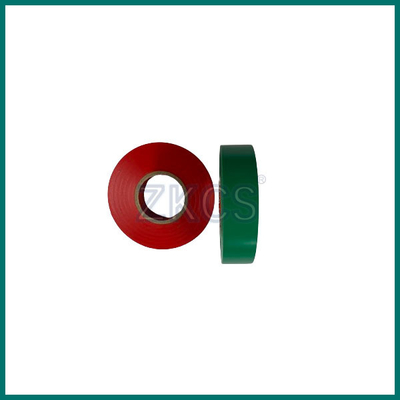 Geel/rood/groen PVC-elektrisch isolatieband voor kleurcodering,brandvertrager van draadisolatie