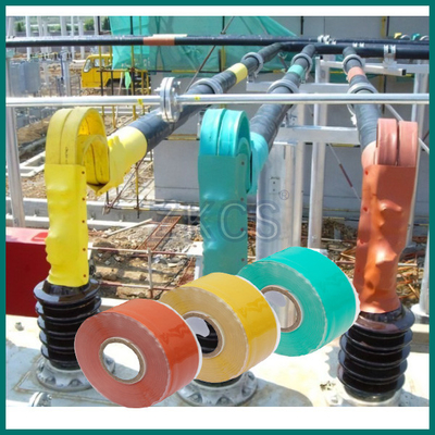 5m elektrische zelf-amalgamat siliconen rubber tape voor busbar isolatie in transformatoren