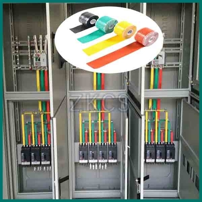 Zelf fuseerbare siliconenband Hoogspanning Gebruikt voor isolatiebescherming van elektrische kast