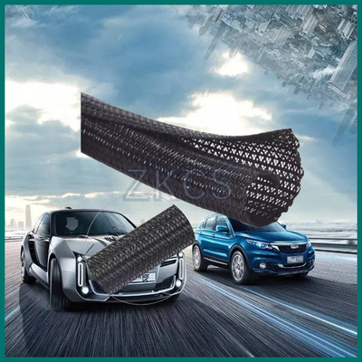 PET gevlochten zelf sluitende polyester mouw voor wrap Aumomobile industrie