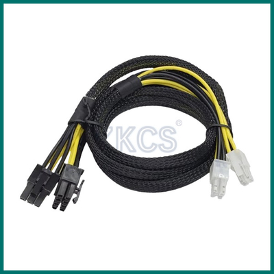 3-70 mm PET uitbreidbare gebreide kabel beschermende mouw voor draad wikkelen
