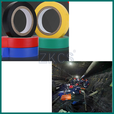 Zeer duurzame PVC elektrische isolatietape voor tunnels en elektrische stroomvoorziening 0,75 inch